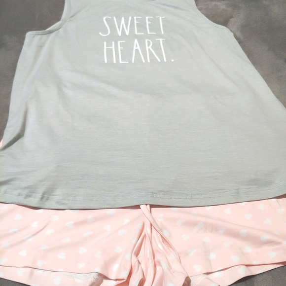 NWOT - Rae Dunn Sweetheart PJs - Picture 3 of 3